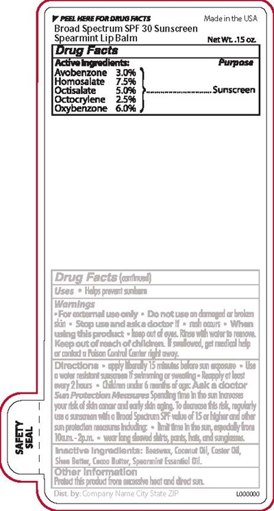 C10735 Spearmint Premium Spf 30 Bs Lb (C10735 Spearmint Premium Spf 30 Bs Lb)